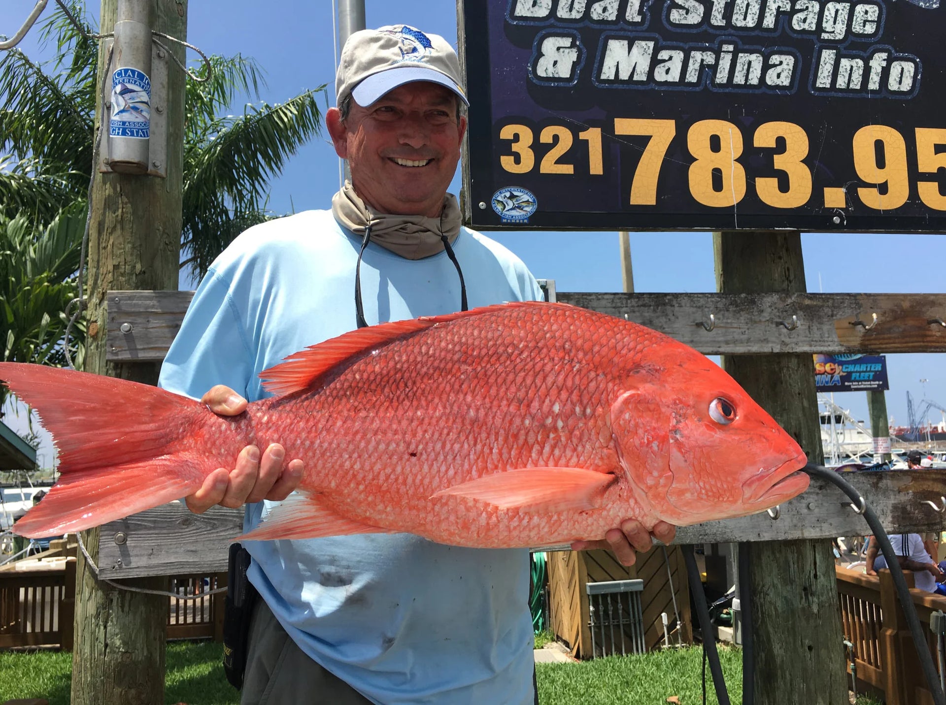 CFSA anglers gathered for a club meeting in Central Florida