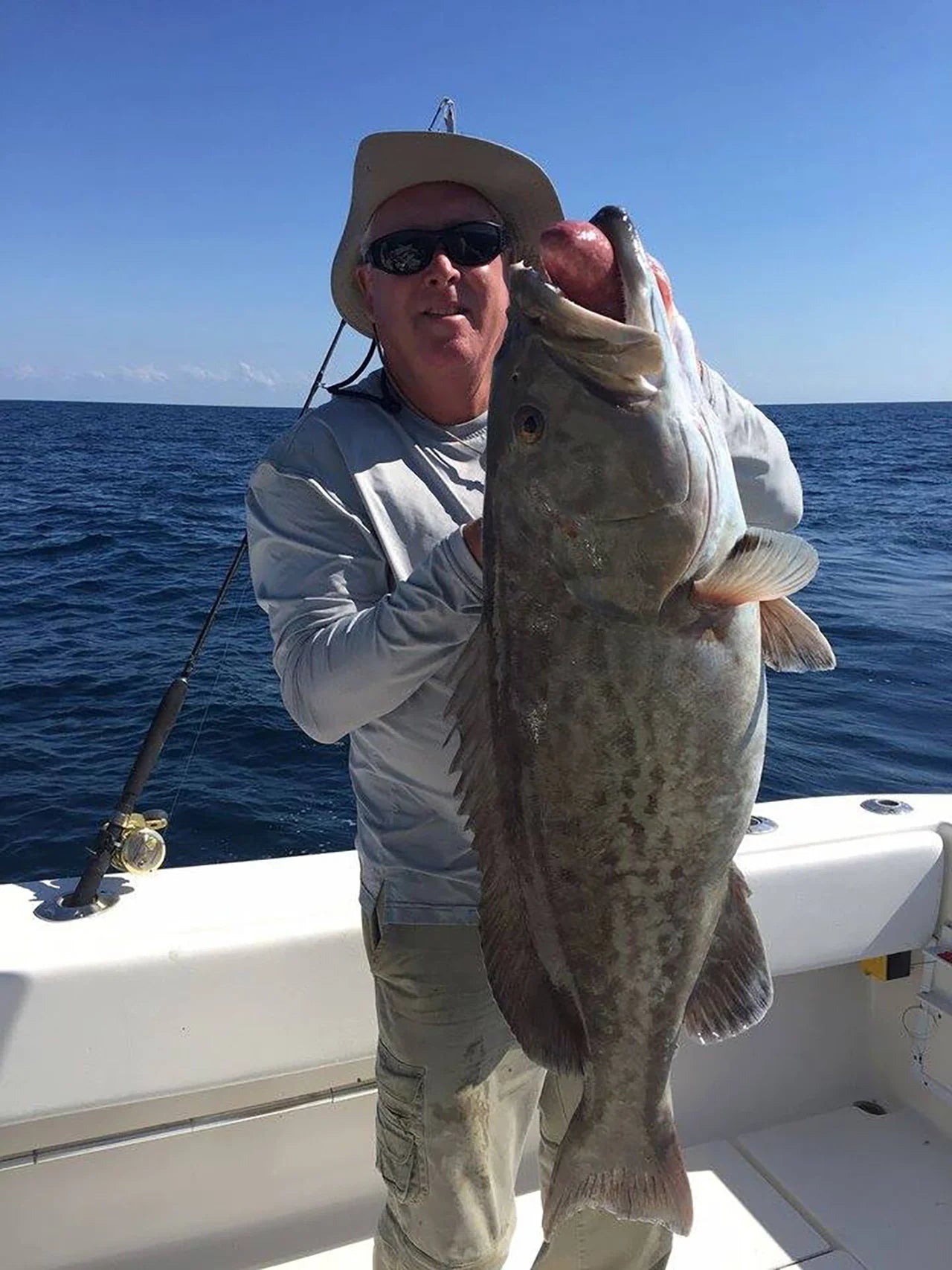 Central Florida saltwater anglers sharing time on the water