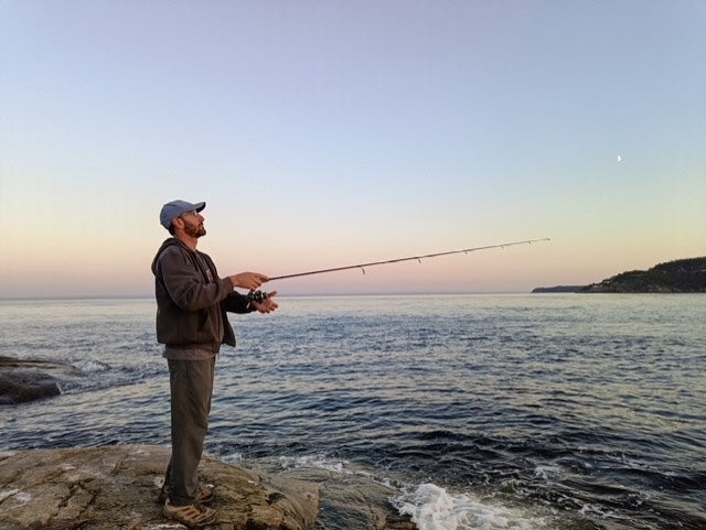 October Social: What's Hot on the Coast & Intro to Surf Fishing with Matt Badolato event flyer